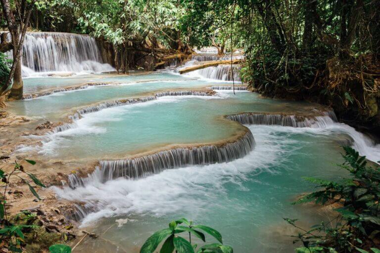 Découvrez les cascades de Kuang Si à Luang Prabang au Laos