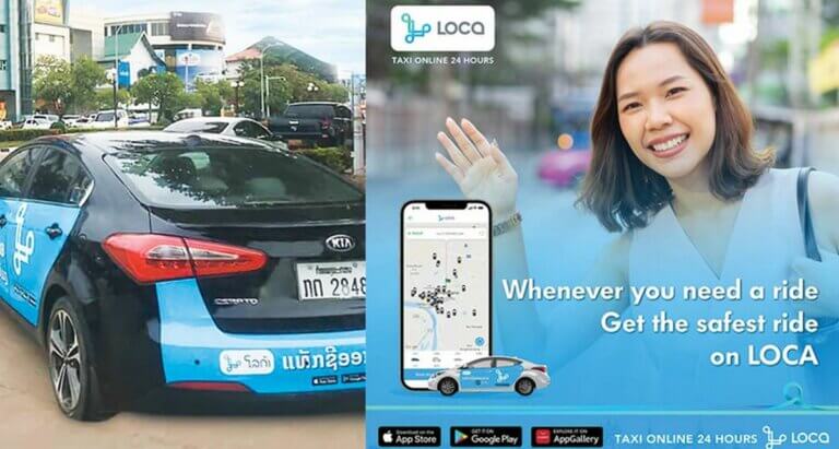 L&rsquo;application LOCA au Laos pour remplacer Grab : révolution dans le transport urbain laotien
