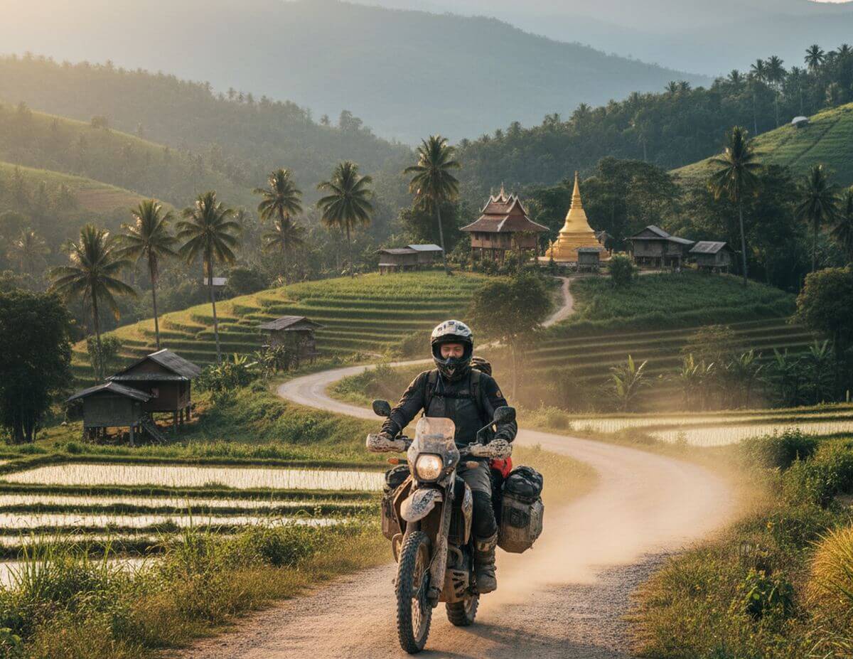 Prix de la location de moto à Vientiane au Laos