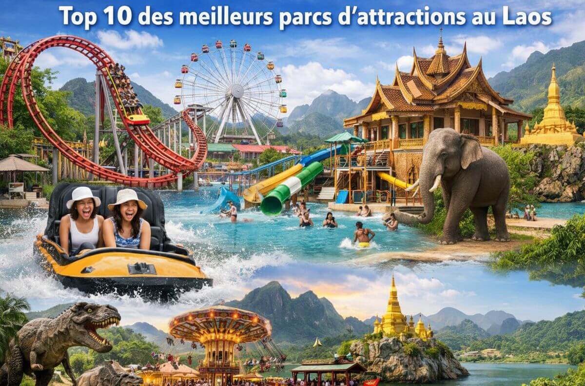 Top 10 des meilleurs parcs d'attractions au Laos