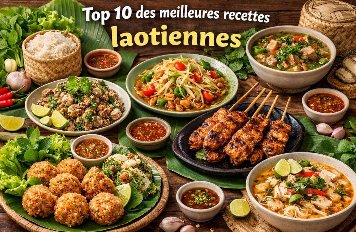Top 10 des meilleures recettes laotiennes à essayer chez soi