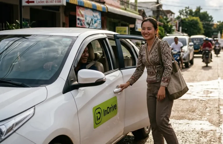 Mon avis sur l'application inDrive pour les trajets en Taxi/VTC au Laos